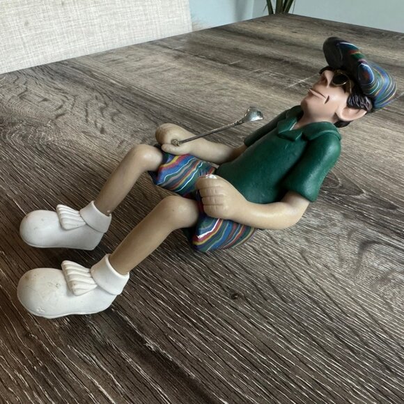 D Manning Figurine Shelf Sitters GOLFER from the Family Friends Collection LE. - Picture 2 of 8